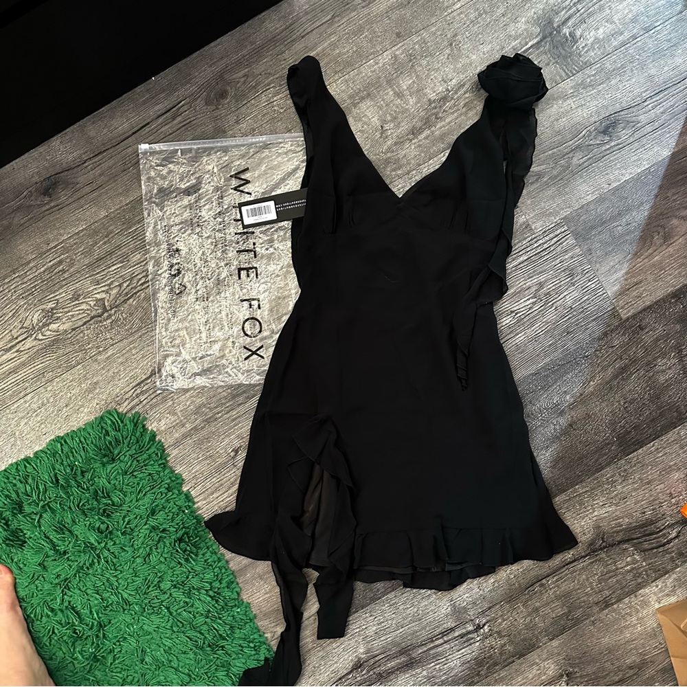 Like That Mini Ruffle Dress - White Fox Boutique